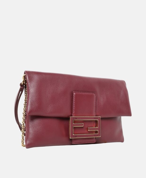 Fendi Leather clutch Mamma