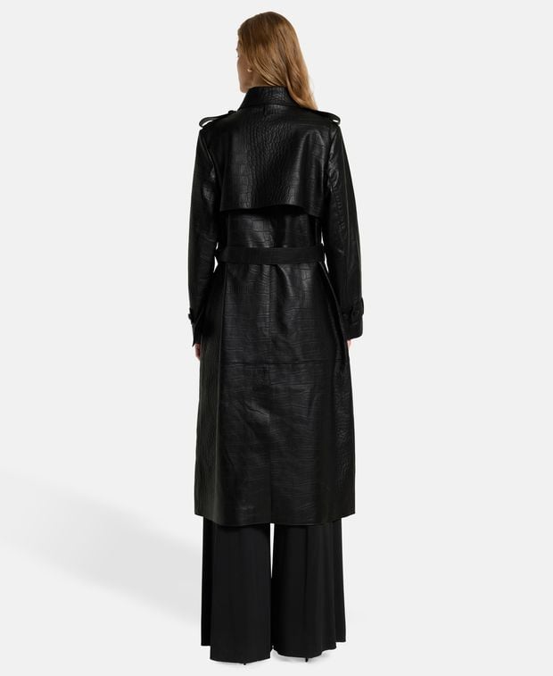 Mackage Leather trench coat Gael