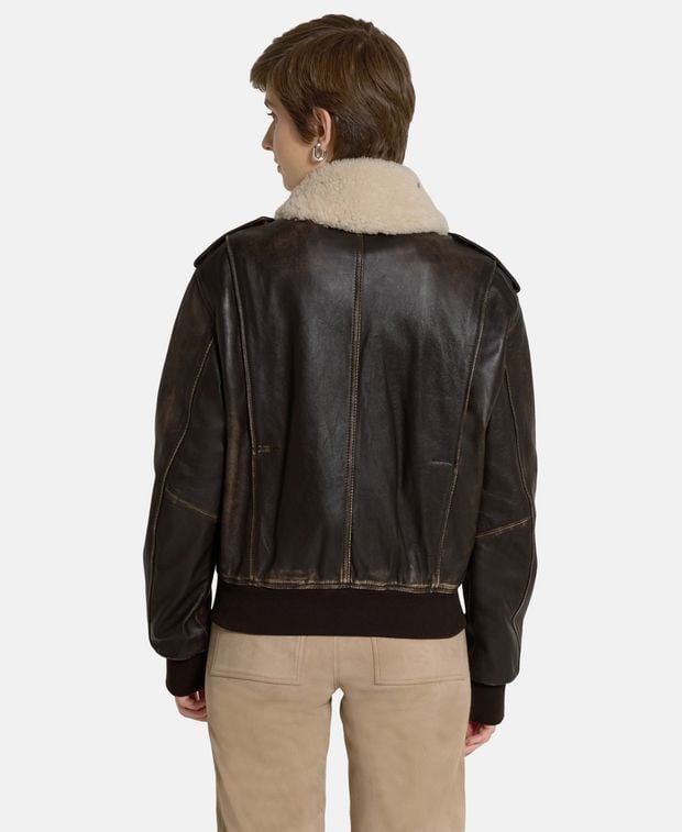 Halfboy Leather jacket Aviator