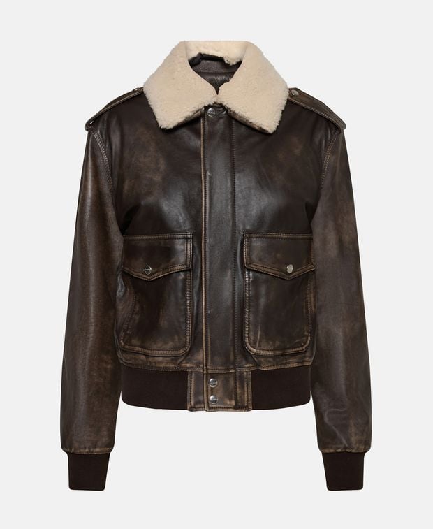 Halfboy Leather jacket Aviator