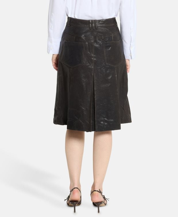 Halfboy Leather skirt