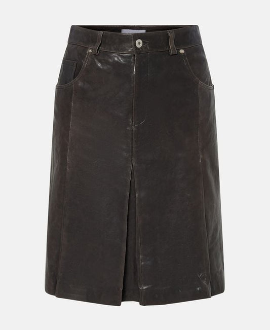 Halfboy Leather skirt