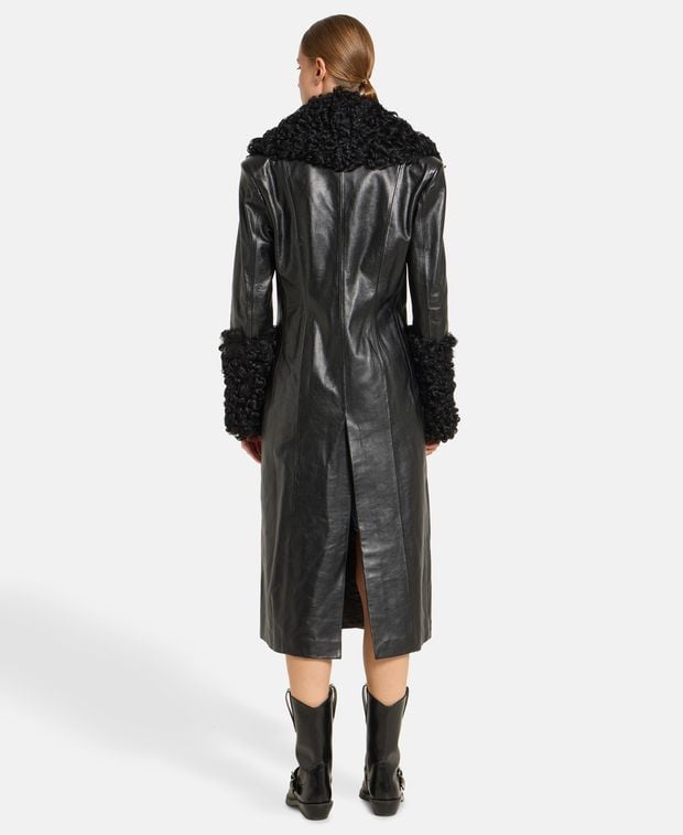 Halfboy Leather coat Matrix
