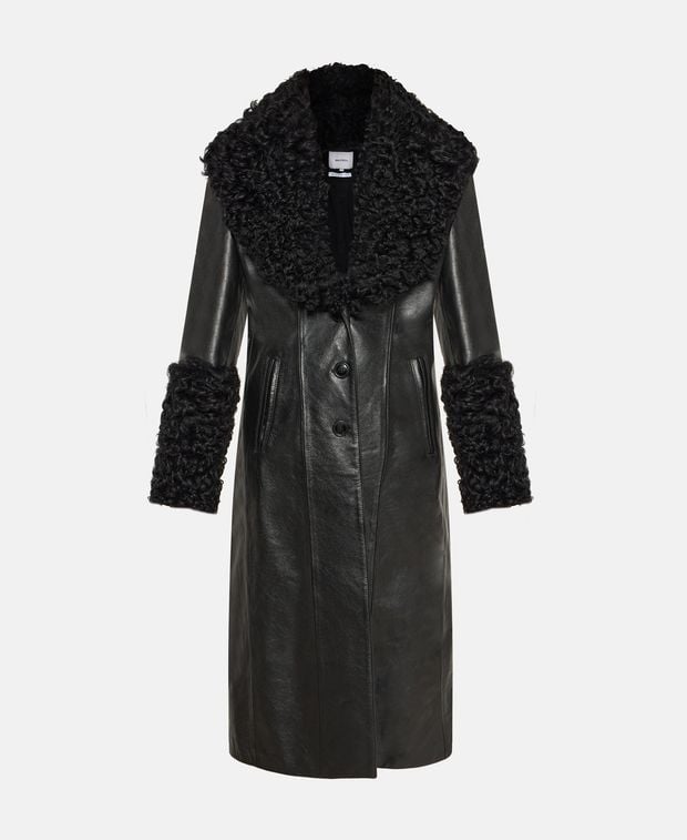 Halfboy Leather coat Matrix