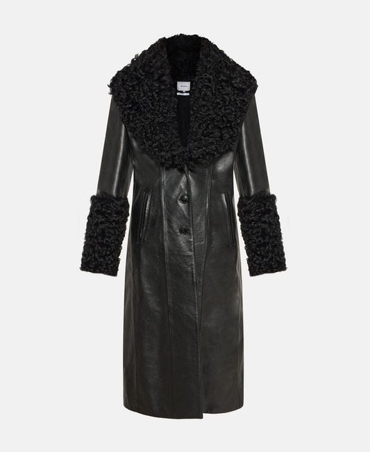 Halfboy Leather coat Matrix
