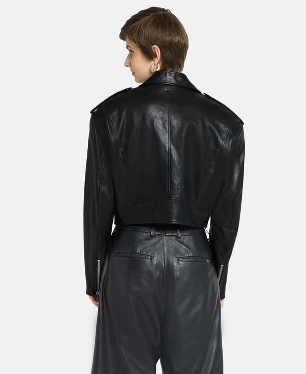 Halfboy Leather jacket Chiodo