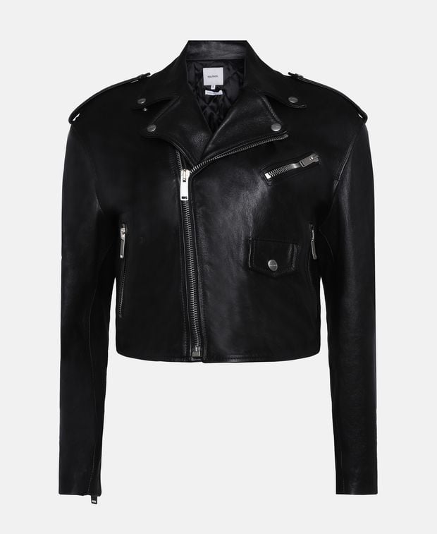 Halfboy Leather jacket Chiodo