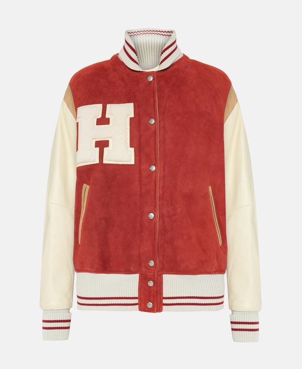 Halfboy Leather jacket Varsity