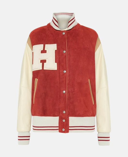 Halfboy Leather jacket Varsity