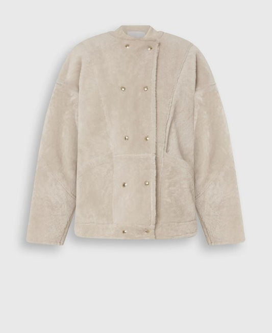 Halfboy Lamb fur jacket Aviator