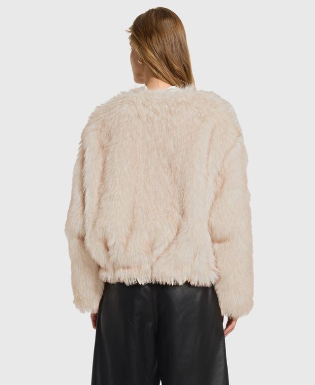 Halfboy Faux fur jacket