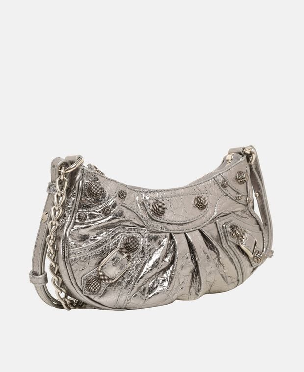 Balenciaga Leather shoulder bag Le Cagole