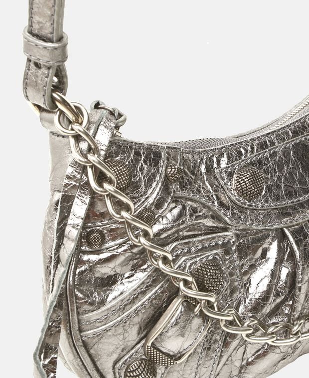 Balenciaga Leather shoulder bag Le Cagole