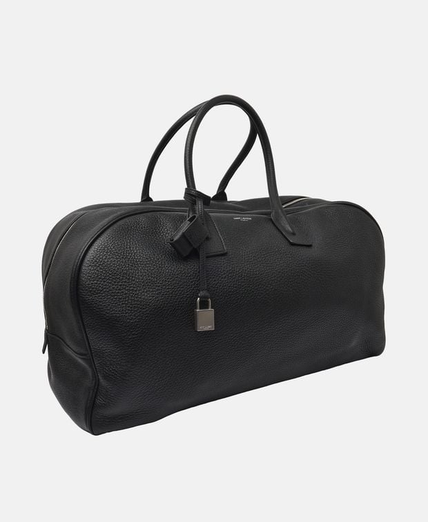 Saint Laurent Leather weekender