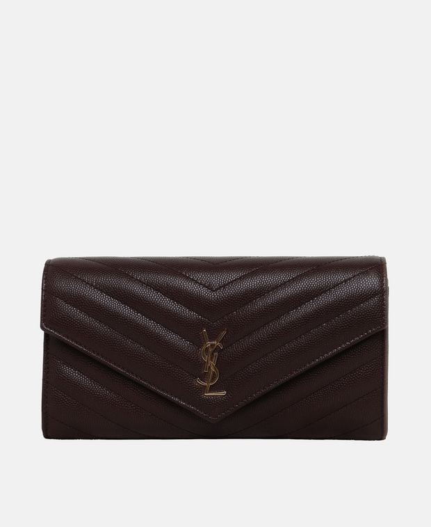 Saint Laurent Leather clutch