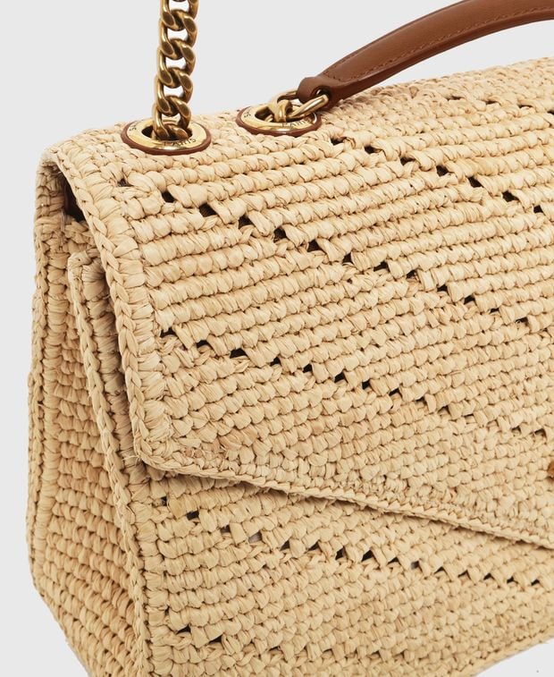 Saint Laurent Raffia bag Loulou