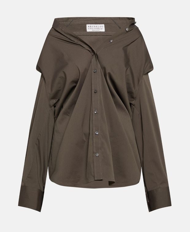 Brunello Cucinelli Long-sleeved blouse