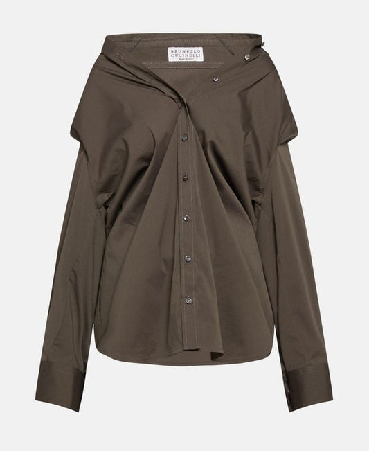 Brunello Cucinelli Long-sleeved blouse