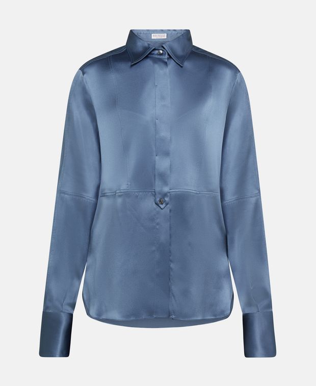 Brunello Cucinelli Satin blouse