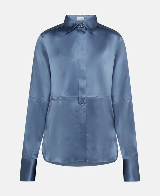 Brunello Cucinelli Satin blouse