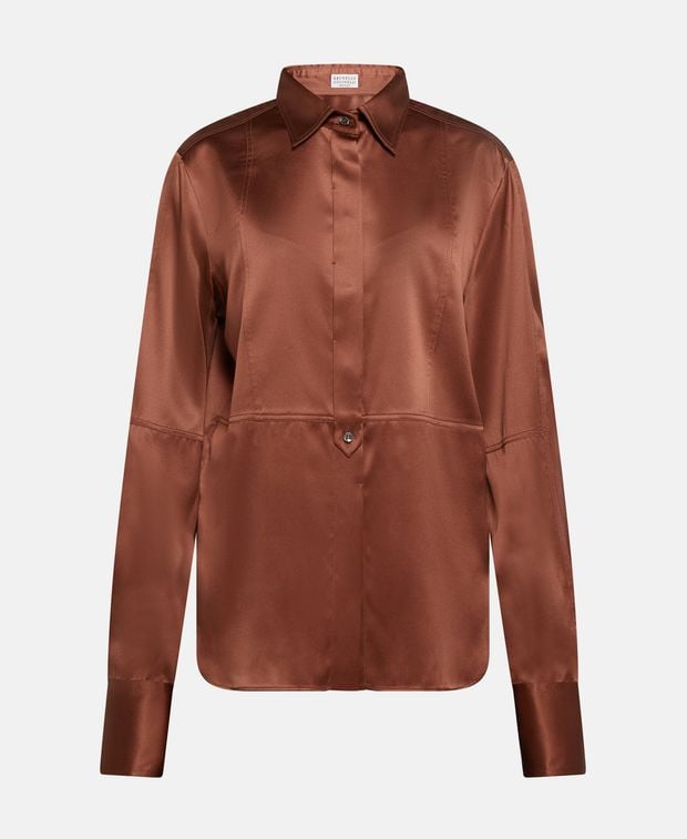 Brunello Cucinelli Satin blouse