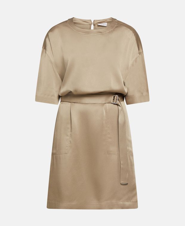Brunello Cucinelli Satin dress