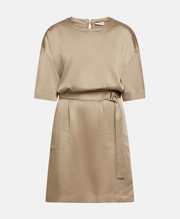 Brunello Cucinelli Satin dress