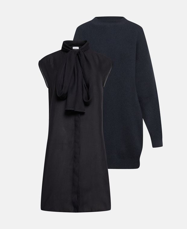Brunello Cucinelli Wool-blend dress