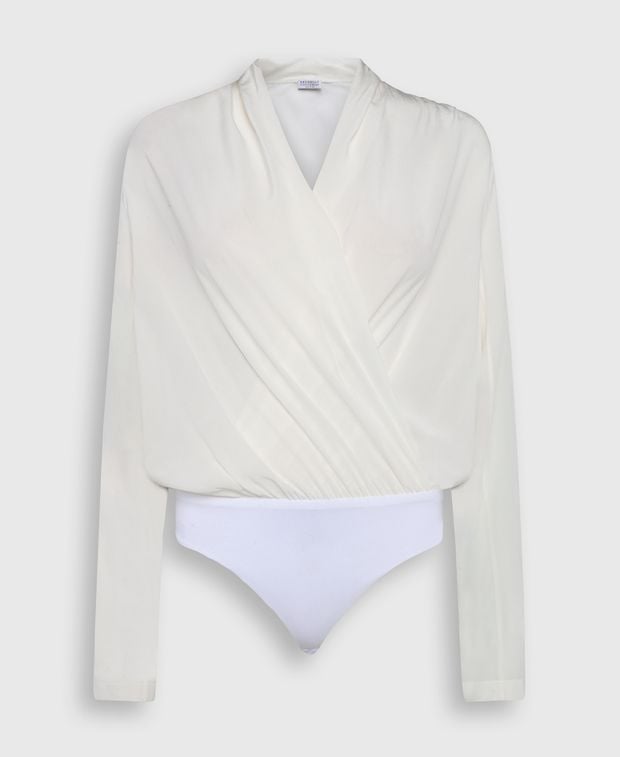 Brunello Cucinelli Silk bodysuit