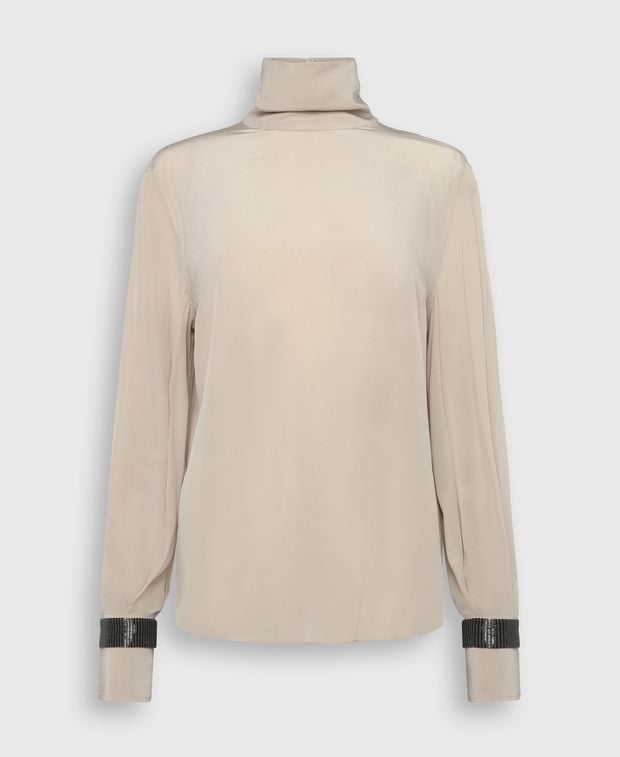 Brunello Cucinelli Silk shirt blouse
