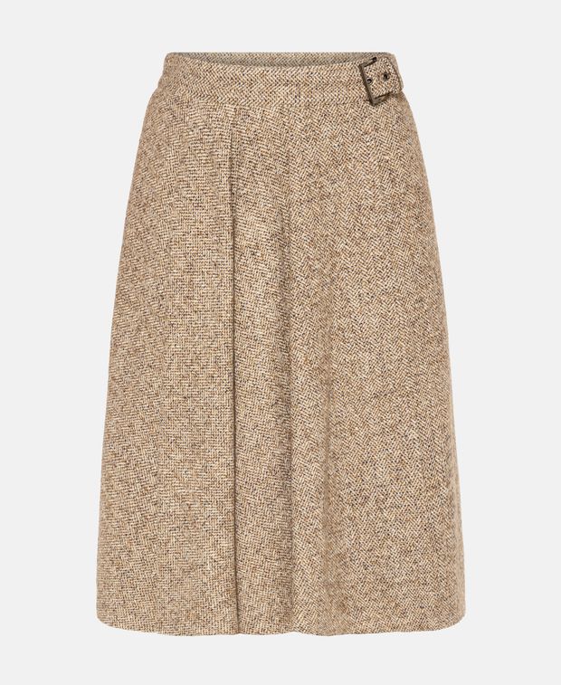 Brunello Cucinelli Wool-blend skirt