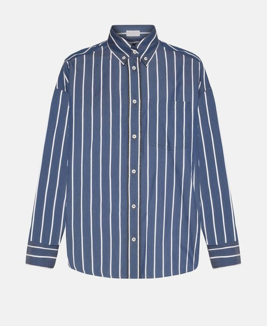 Brunello Cucinelli Silk-blend blouse