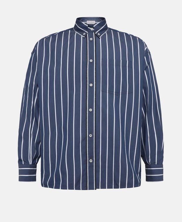 Brunello Cucinelli Silk-blend blouse