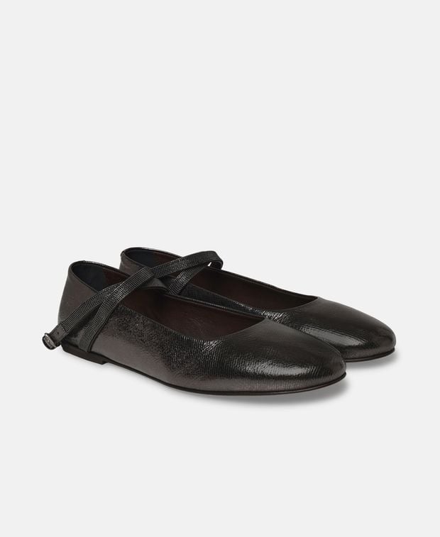 Brunello Cucinelli Ballerina flat with straps