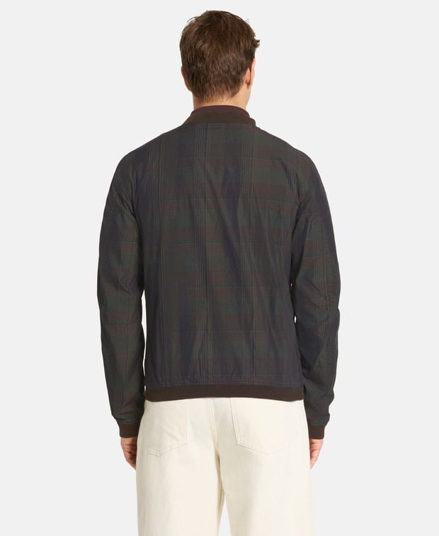 Dolce & Gabbana Linen-blend bomber jacket