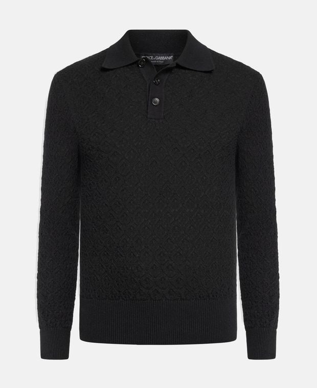 Dolce & Gabbana Cashmere polo shirt