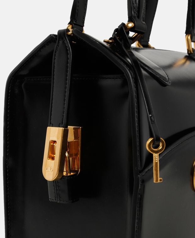 Valentino Garavani Leather Top Handle bag Vain-Case