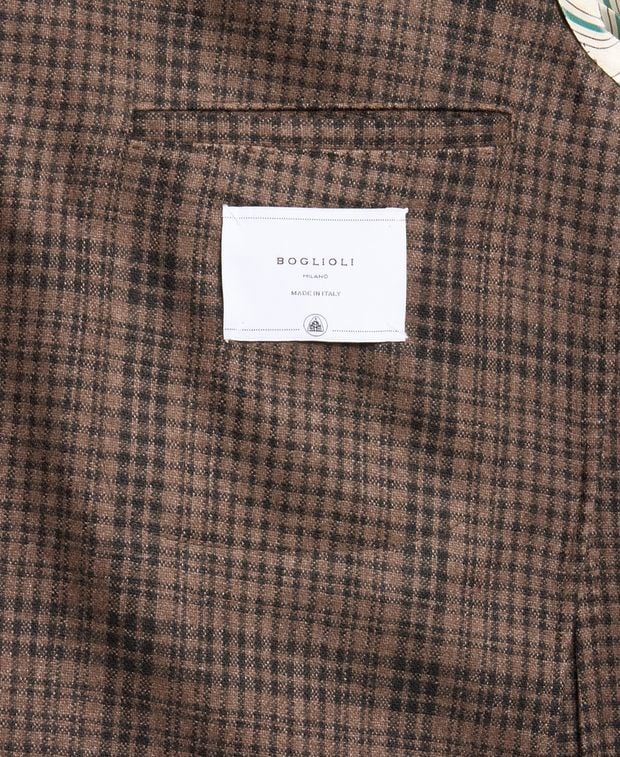 Boglioli Wool-blend suit jacket
