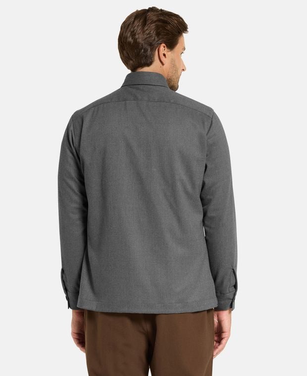 Boglioli Wool-blend overshirt