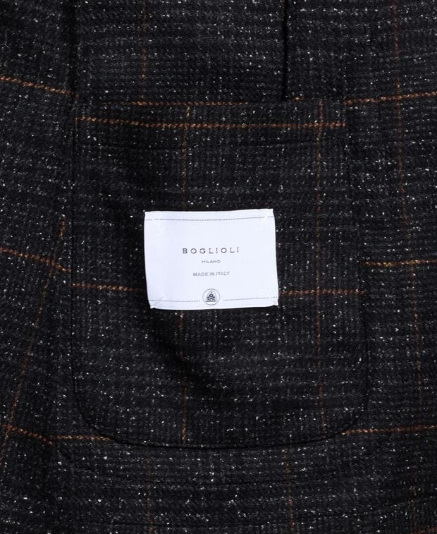 Boglioli Wool-silk blend suit jacket