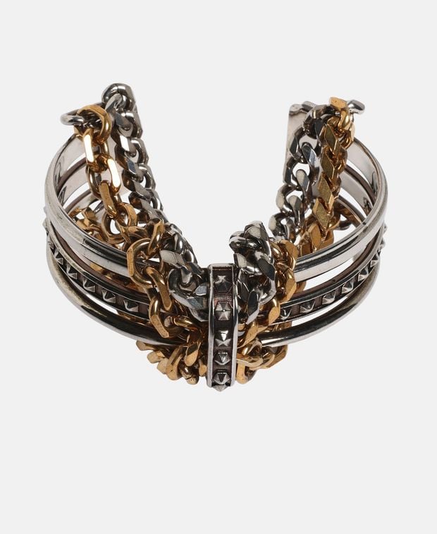 Alexander McQueen Open bangle Punk
