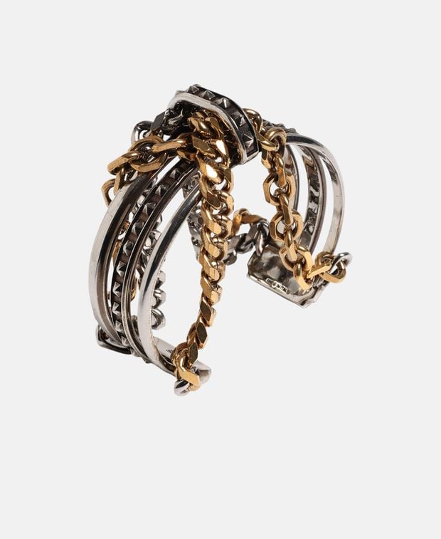 Alexander McQueen Open bangle Punk