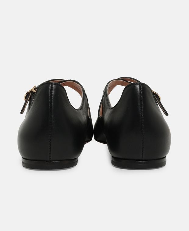 Bally Ballerina flat with straps Beliska