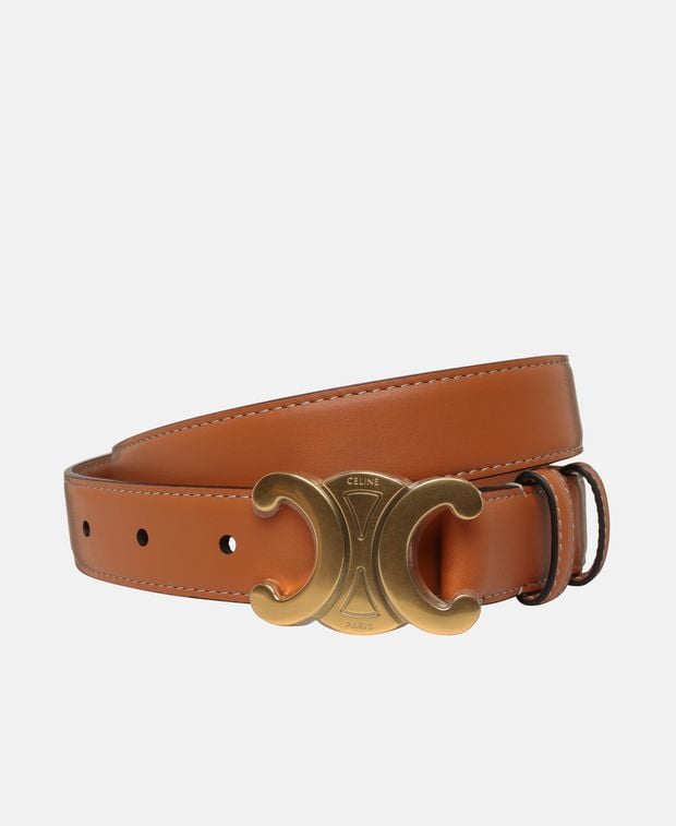 Bally Leather belt B Twist