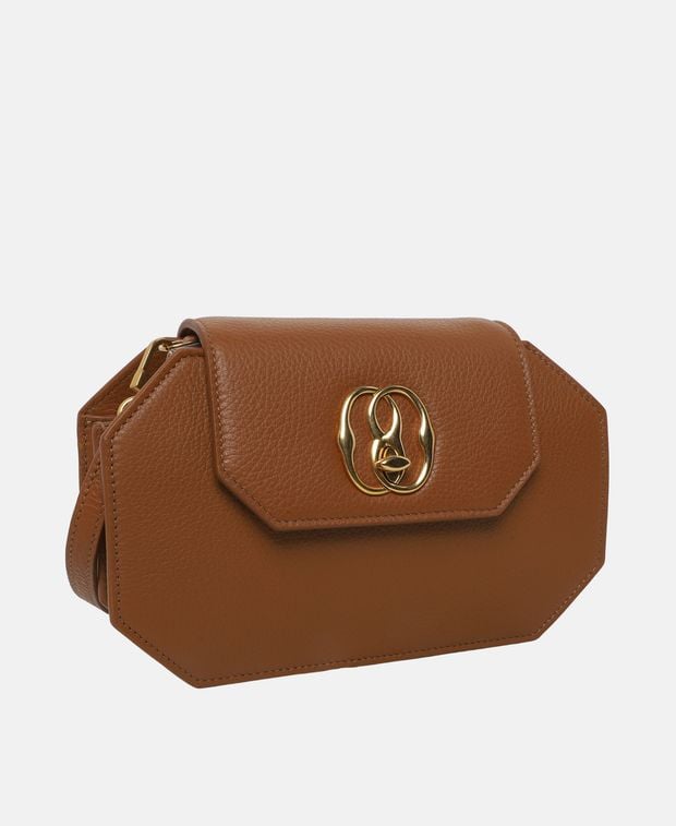 Bally Leather cross body bag Emblem Octogone