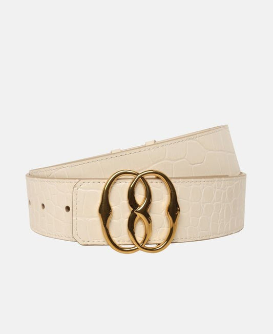 Bally Leather belt Emblem 40.Rev