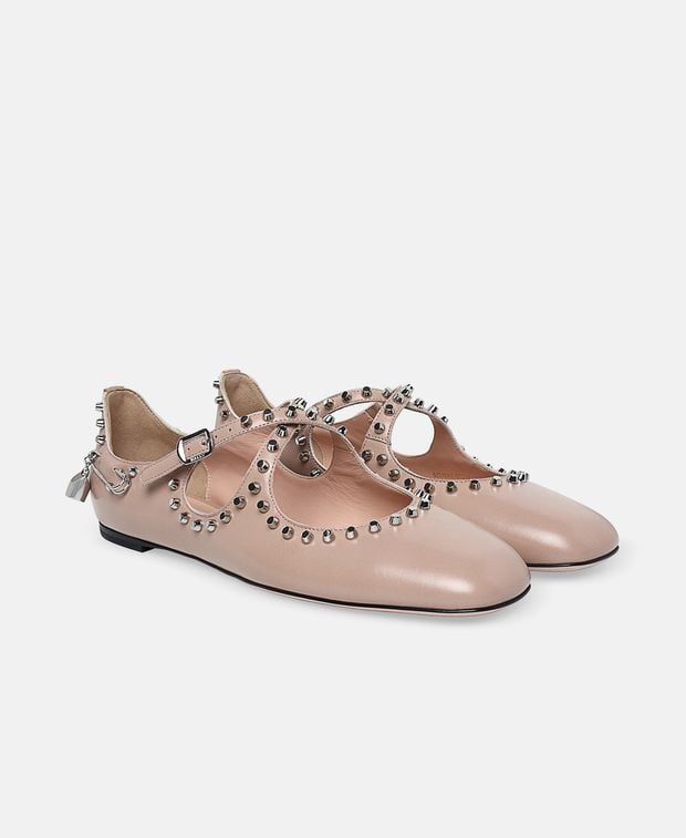 Bally Ballerina flat with straps Beliska