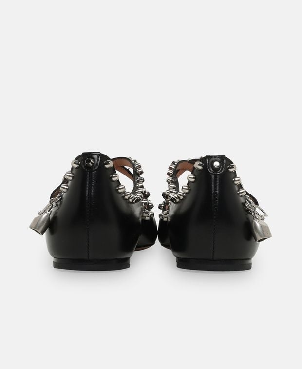 Bally Ballerina flat with straps Beliska