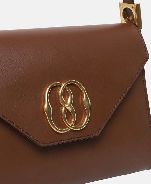 Bally Leather shoulder bag Emblem Trapeze