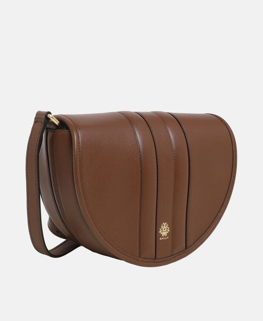 Bally Leather cross body bag Sign Round